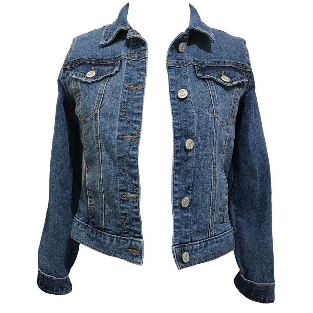 Justice Bundle Blouse Tee Skirt Shorts Leggings and MUDD Jean Jacket Size 12